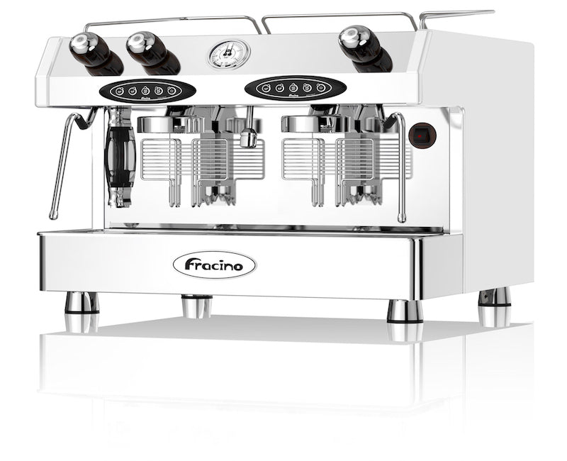 Fracino Bambino Luxury Electronic Coffee Machine 2 Group (BAM2E-3V-IVORI)