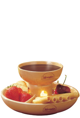 Moretto Fondue Set with Barbagliata Chocolate