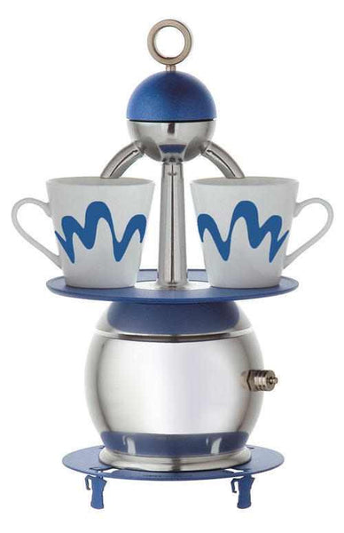 2 Cup "Papalina" by Top Moka Italia (Blue)